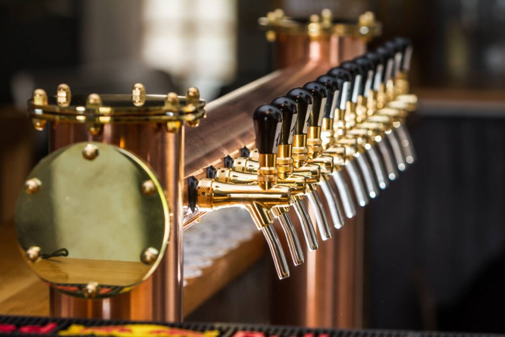 Nalewak do piwa multitap miedziany Limbus M 12 - kranowy Kraków