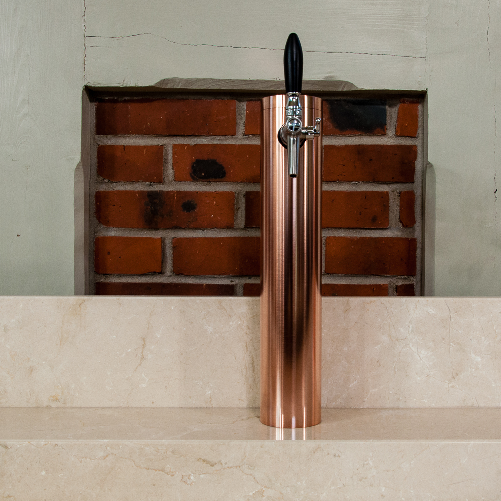 miedziany nalewak do piwa