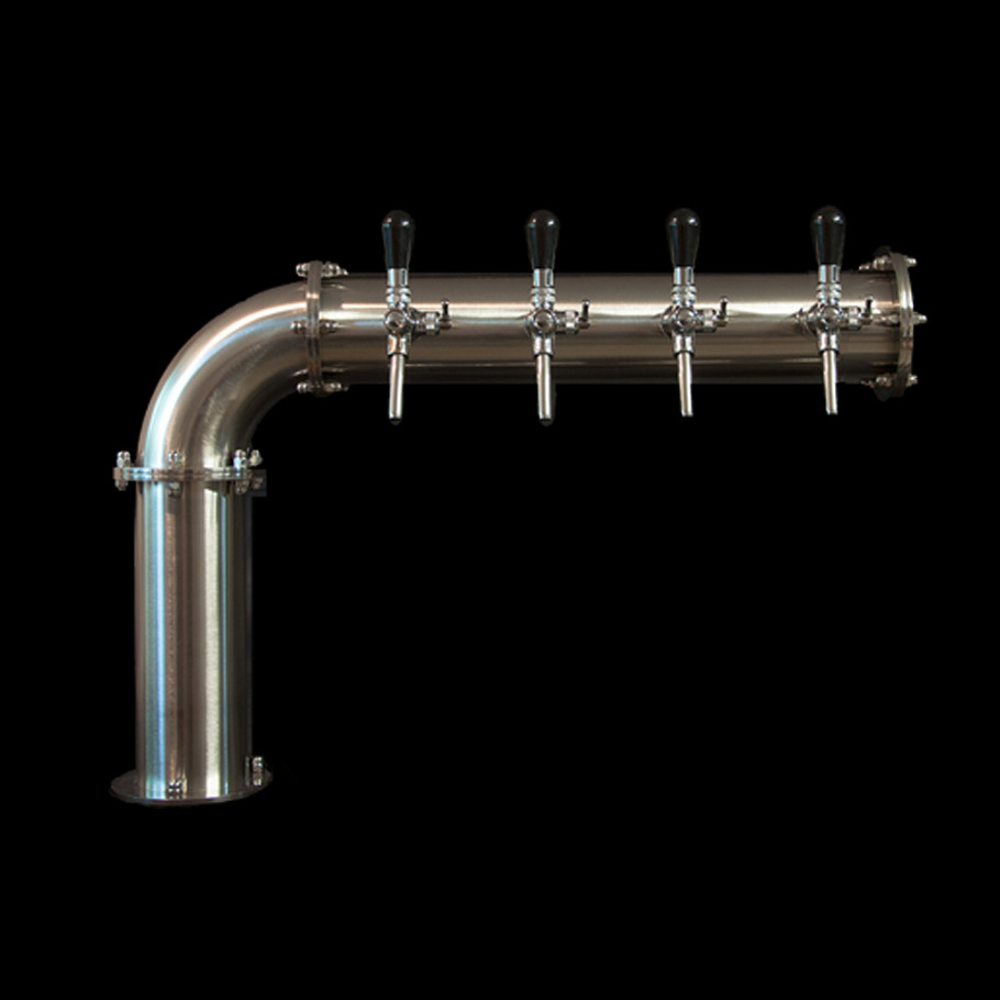 kolumna z kwasowki model L szlifowana 4 kranowa