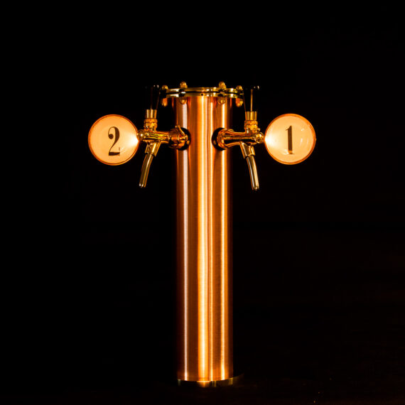 limbus I_2 LED copper beer tower